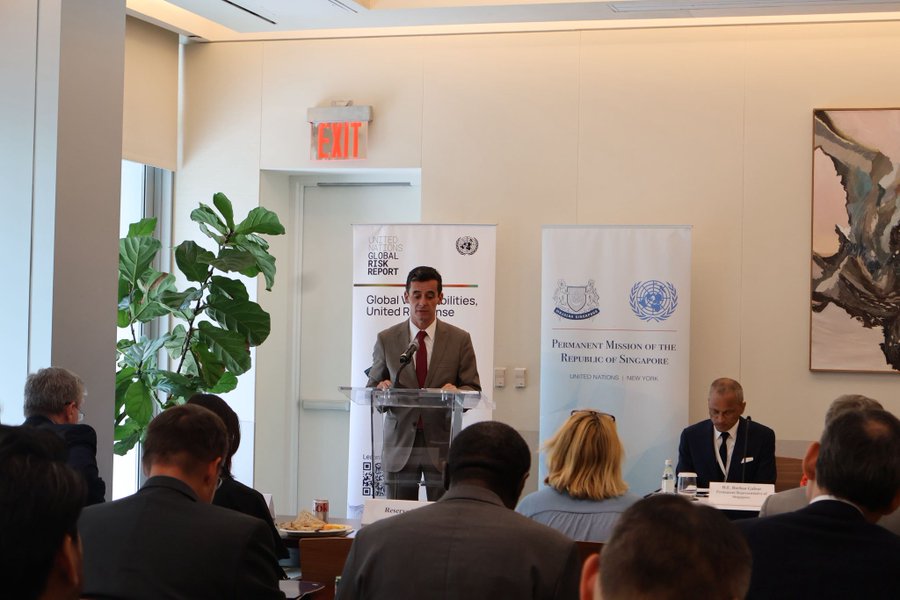 Launch of the First UN Global Risk Report: Portugal Co-Hosts Milestone Event for Multilateral Foresight