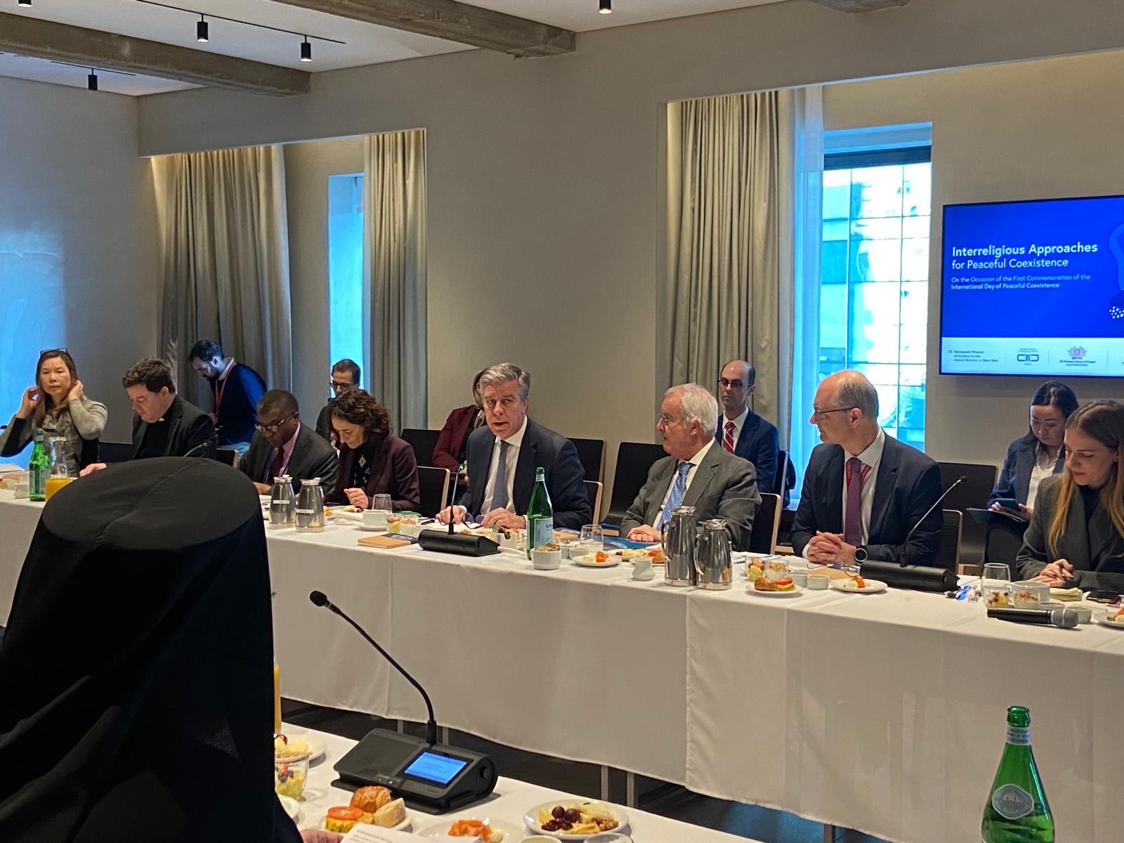 Portugal joined partners in celebrating the first International Day of Peaceful Coexistence