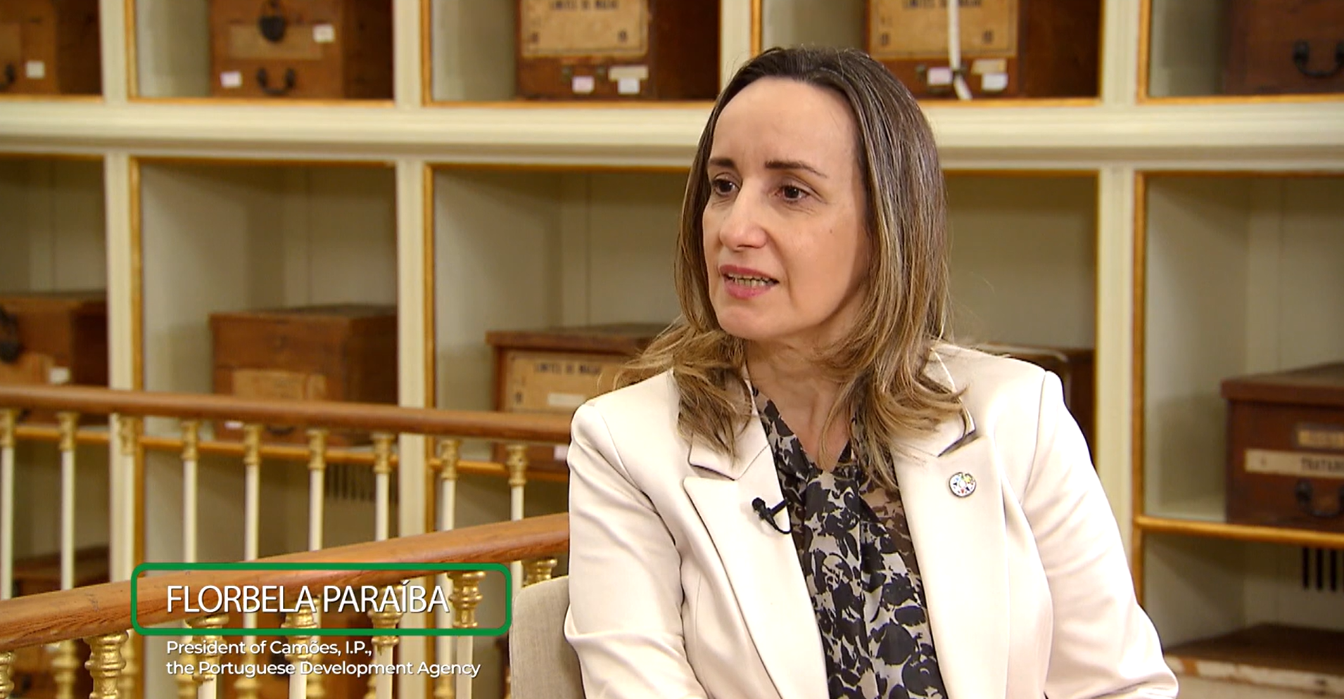 Florbela Paraíba, President of Camões, I.P., the Portuguese Development Agency