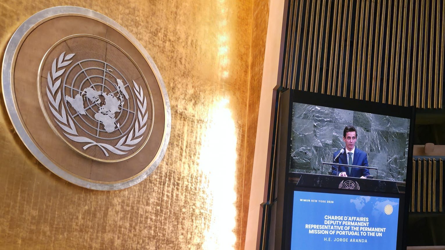 Portugal Proudly Supports WIMUN 2026 and the Next Generation of Multilateral Leaders